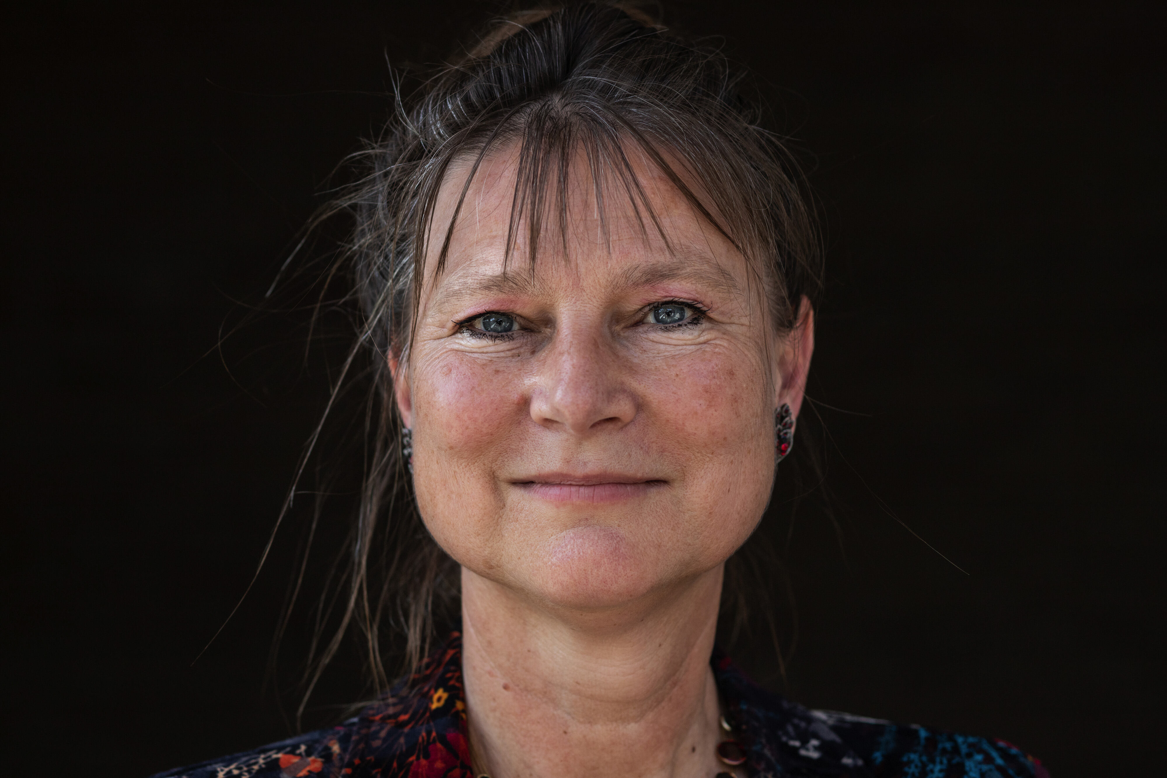 Portrait shot of Marjan Minnesma, director of Urgenda, in Zaandam, Netherlands.