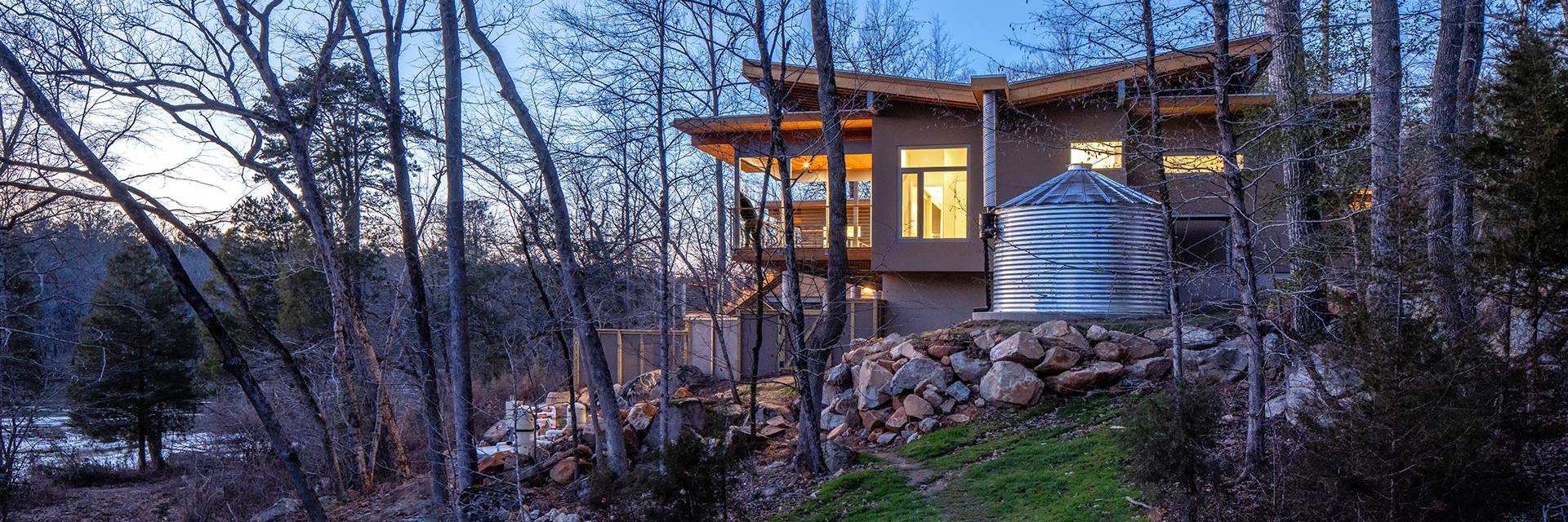 The Haw River House, a net-zero home located in North Carolina.