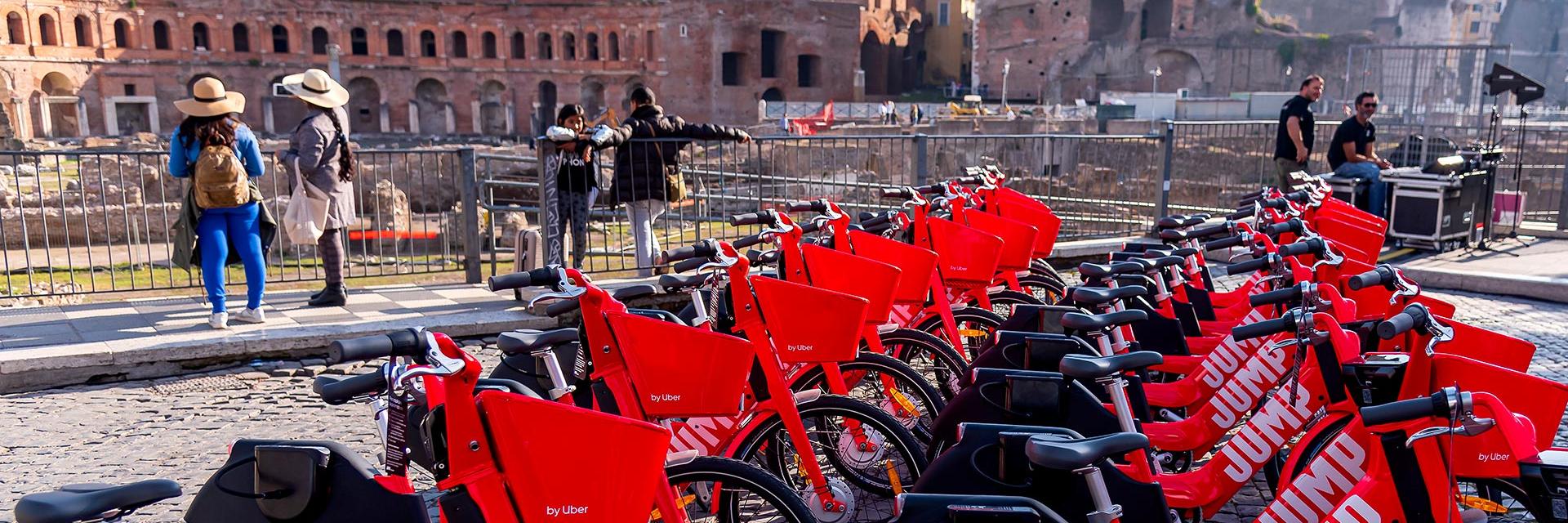 Electric bikes in Rome